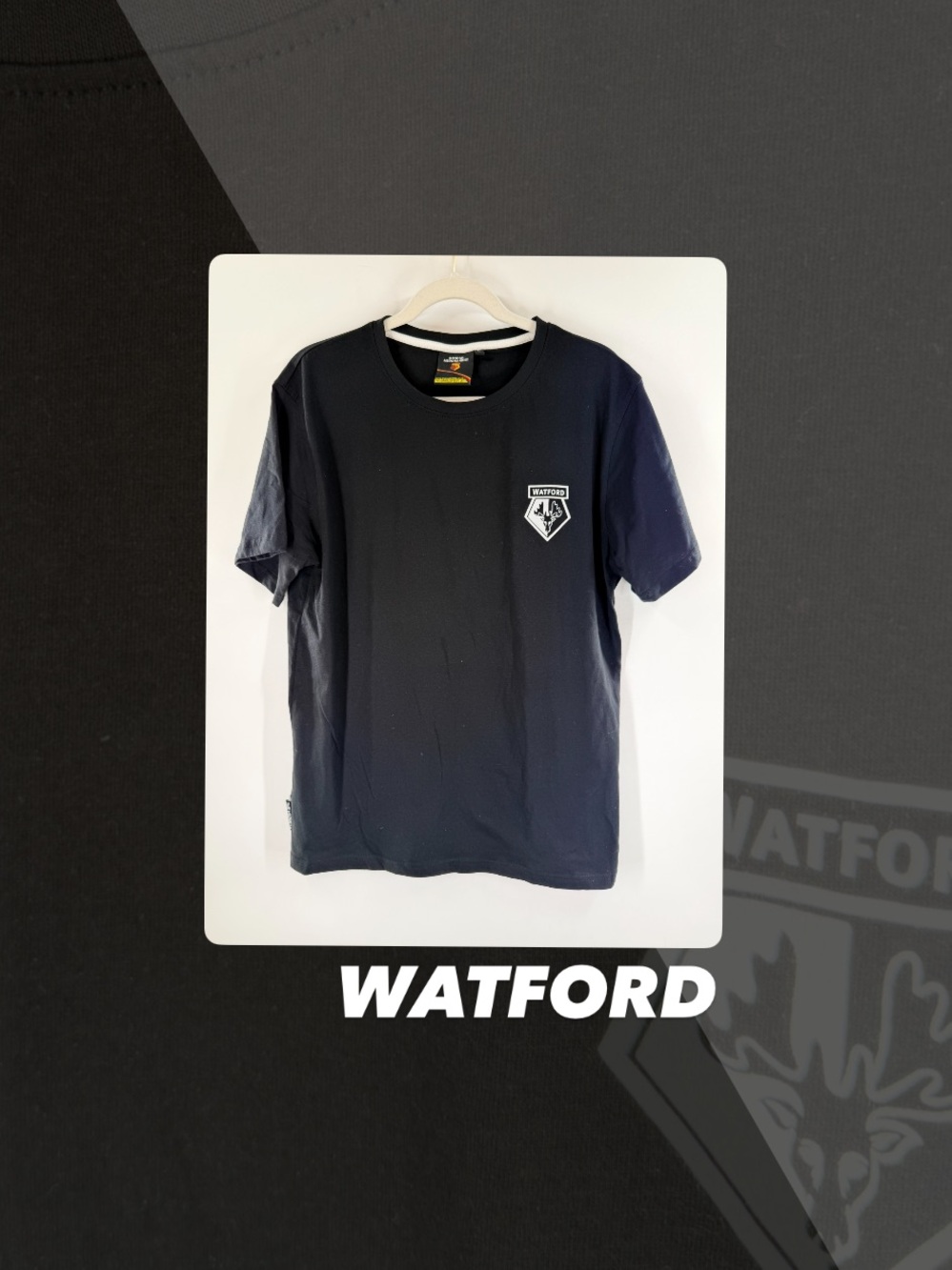 EUC Watford FC Map Graphic Tee Shirt
